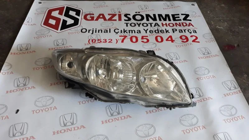 2007-2009 Toyota Corolla Çıkma Far
