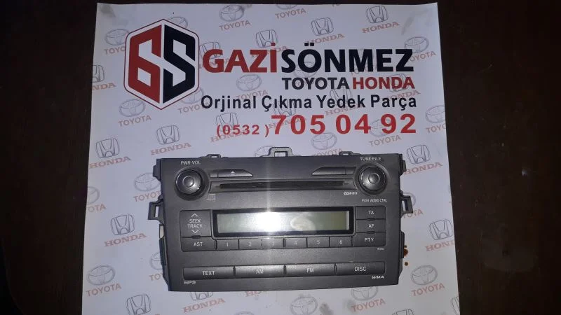 2007-2010 Toyota Corolla Çıkma Teyp