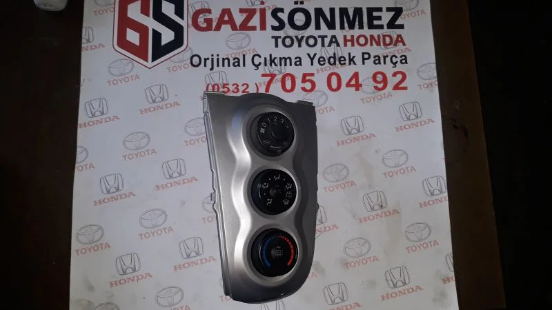 2007 Toyota Yaris Klima Kumanda Paneli