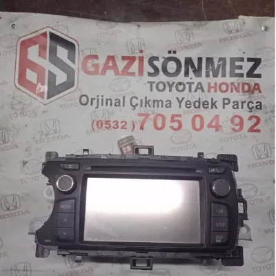 Toyota Yaris Çıkma Teyp 2012 Uyumlu